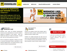 Tablet Screenshot of mudanzaslugo.com.mx